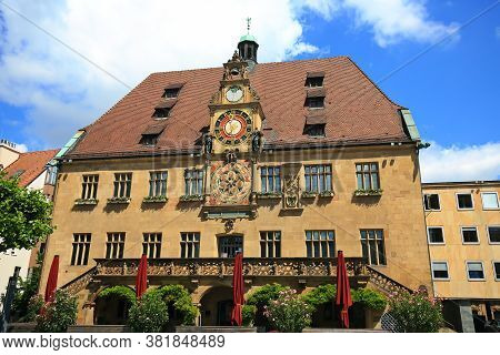 Rathaus Is A Sight Of The City Of Heilbronn