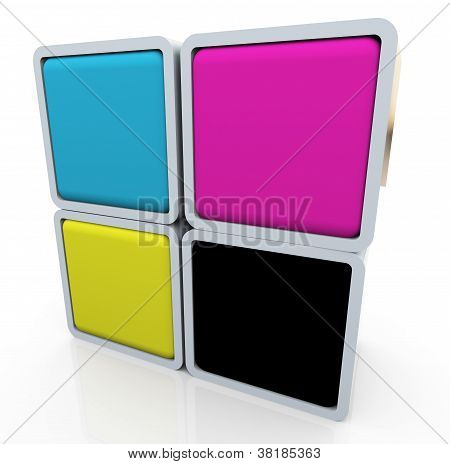 Colores de CMYK