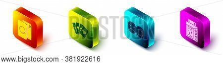 Set Isometric Deck Of Playing Cards, Deck Of Playing Cards, Poker Player And Deck Of Playing Cards I