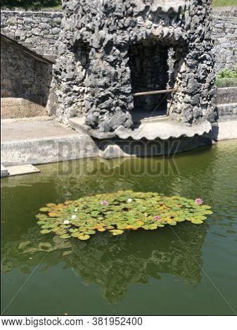 Stone Architecture In Kras With Water For Hot Days