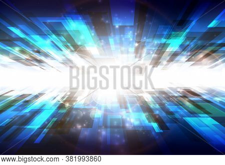 Perspective Abstract Background. Modern Composition For Your Design.