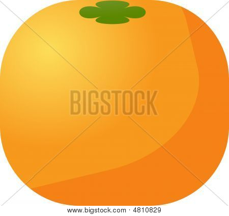 Orange frukt-ikonen