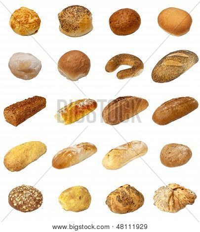 Brot und Bap-Auswahl