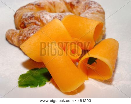 Dessert con una zucca
