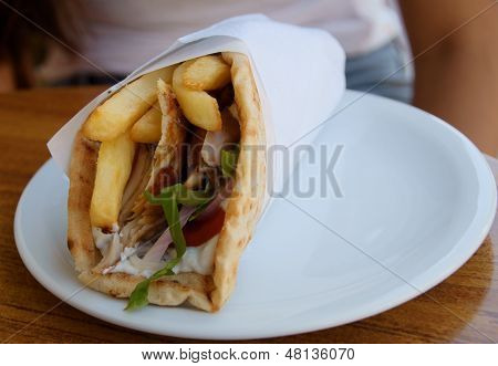 Pork gyros