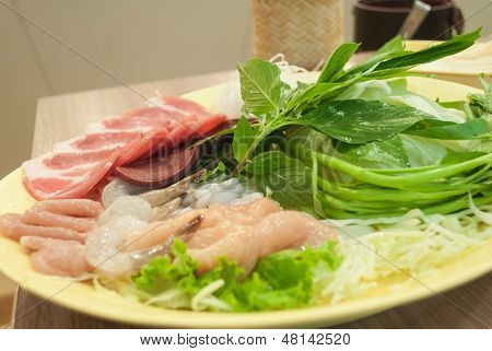 Korean Cuisine, Freshness Japanese Beef For Barbecue