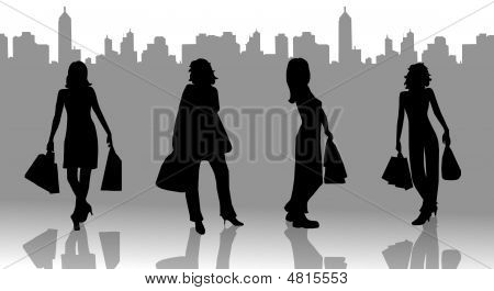 Sagome dello shopping