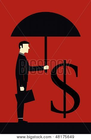 Businessman Protect Investation