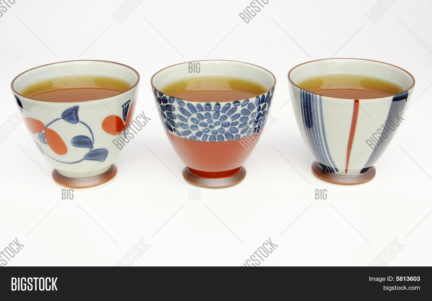 Three Tea Cups Image & Photo (Free Trial) Bigstock