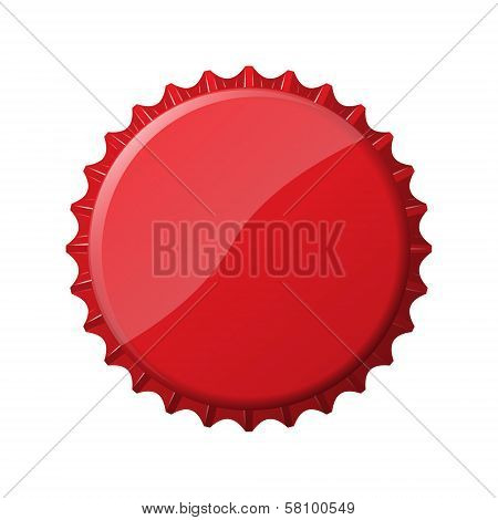 Red Bottle Cap