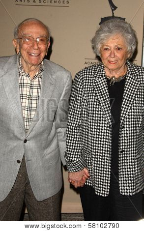 Sherwood Schwartz and wife Mildred at the 