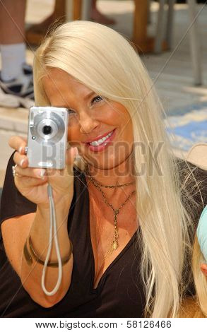 Genevieve Chappell at the Hot Moms Video Shoot for 
