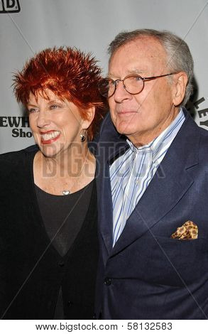 Marcia Wallace and Bill Daily at TV Land's Celebration for the 35th Anniversary of THE BOB NEWHART SHOW. The Paley Center for Media, Beverly Hills, CA. 09-05-07