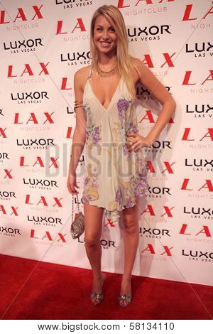 Whitney Port at the pre-VMA party hosted by Christina Aguilera. LAX Night Club, Las Vegas, NV. 09-08-07