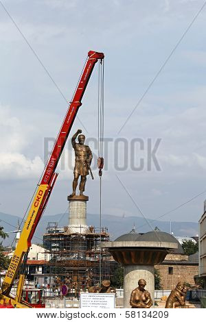 Karpos Monument Skopje