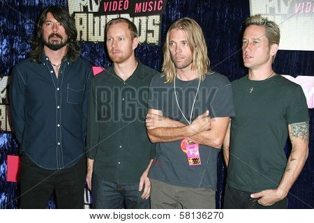 Foo Fighters arriving at the 2007 MTV Video Music Awards. The Palms Hotel And Casino, Las Vegas, NV. 09-09-07