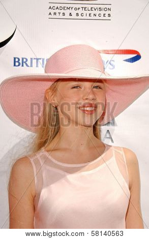 Sofia Vassilieva at the 5th Annual BAFTA-LA Tea Party honoring Emmy Nominees. Wattles Mansion, Los Angeles, CA. 09-15-07