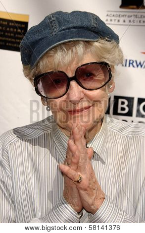 Elaine Stritch at the 5th Annual BAFTA-LA Tea Party honoring Emmy Nominees. Wattles Mansion, Los Angeles, CA. 09-15-07