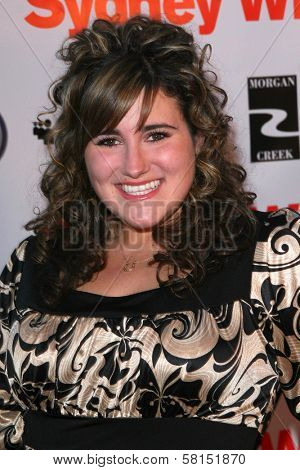 Kaycee Stroh at the Los Angeles premiere of 