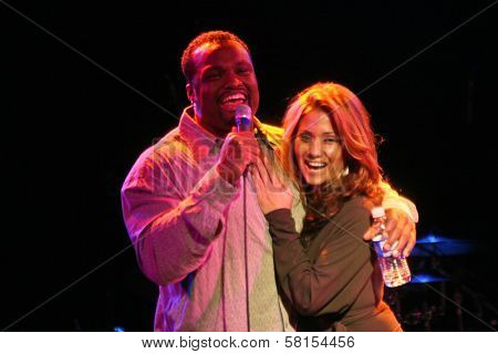 B.J. and Yvette Lopez  at a Charity Event to Benefit a Living Victim of the BTK Strangler. The Roxy, West Hollywood, CA. 09-23-07