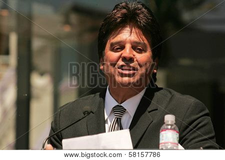 Erik Estrada at the cermony honoring him with the 2,336th star on the Hollywood Walk of Fame. Hollywood Boulevard, Hollywood, CA. 4-19-07