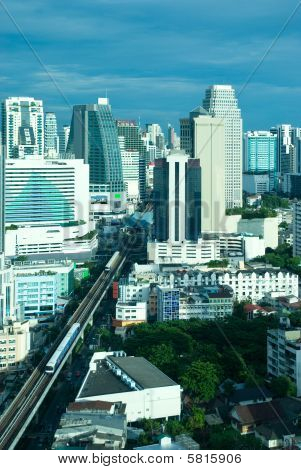 Skyline di Bangkok