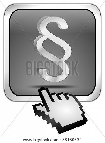 Law paragraph button with cursor