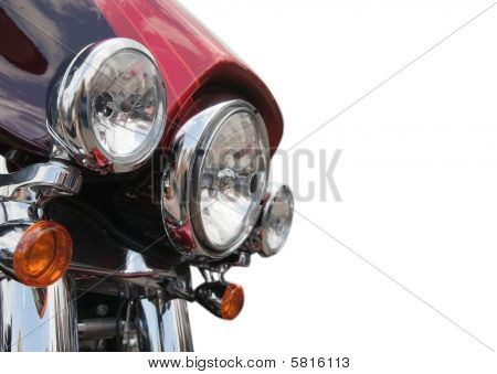 Světlometu motocyklu