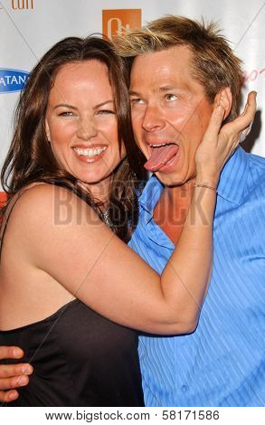 Staci Hartwick and Kato Kaelin  at the Miss Sunset Tan Competition for 2007. Cabana Club, Hollywood, California. 05-05-07