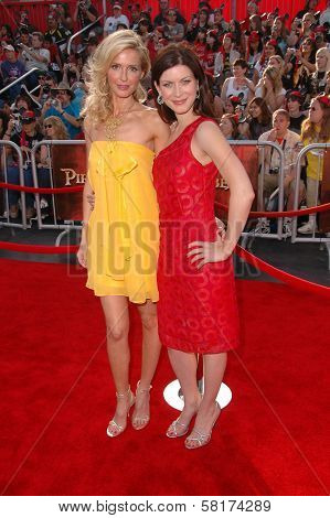 Vanessa Branch and Lauren Maher  at the World Premiere of 
