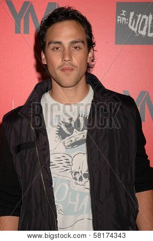 Joshua Alba  at the Launch Party for Wes Borland's Album 