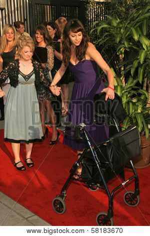 Denise Glass and Melinda Clarke at 