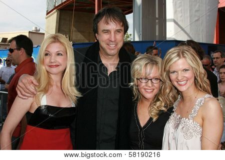 Susan Yeagley and Kevin Nealon with Rachael Harris and Arden Myrin at the world premiere of 