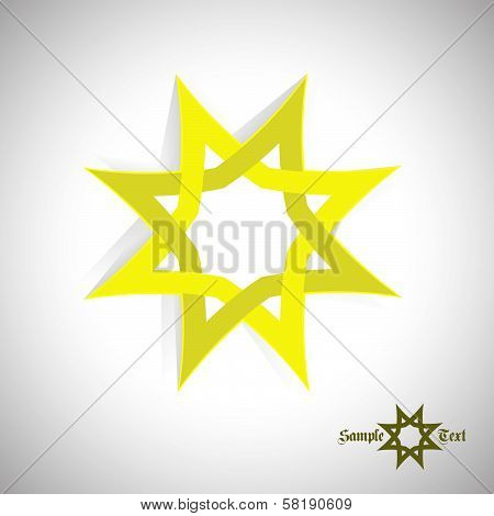 Art abstract icon Star