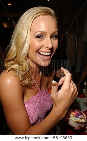 Katie Lohmann at the launch of Phoebe's Phantasy by Lotion Glow. Kaje Boutique, Beverly Hills, CA. 06-16-07