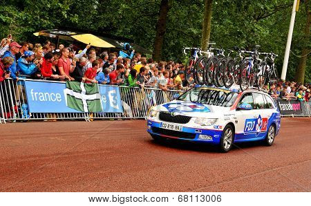 FDJ.fr team in Tour de France