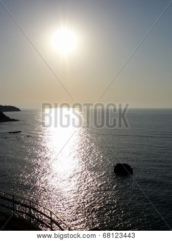 Sunset Over the Mediterranean