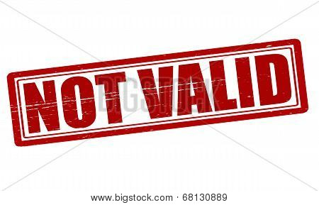 Not Valid