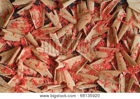 Wooden Pencil Shavings
