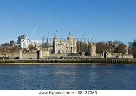 Tower Of London From The South