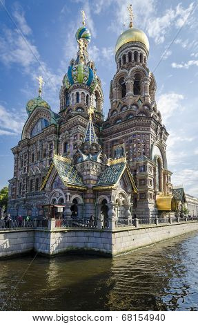 Church Of The Spilled Bood, St Petersburg, Russia