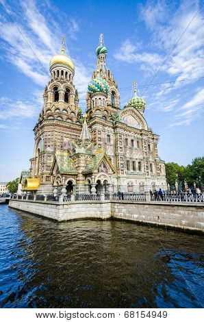 Church Of The Spilled Bood, St Petersburg, Russia