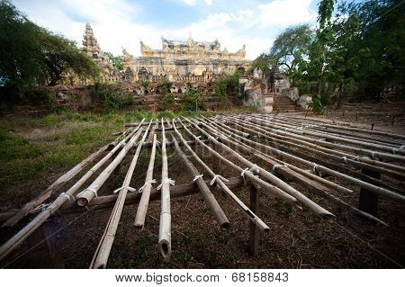 Maha Aung Mye Bon Zan Monastery in Myanmar.