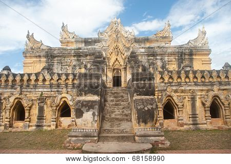 Maha Aung Mye Bon Zan Monastery in Myanmar.
