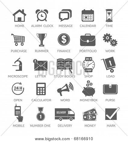 Icons For Web And Mobile Applications