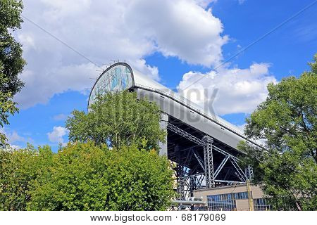 Russian Skiing Complex Snezhkom In Krasnogorsk, Russia