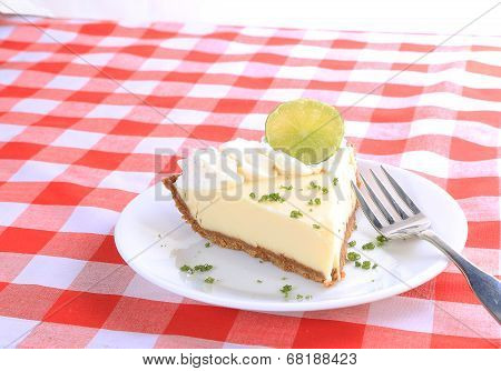 Tropical Light On Key Lime Pie