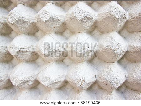 Egg Container As Background.
