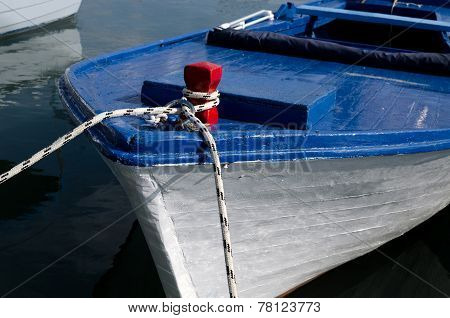 Blue boat