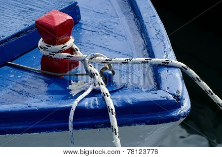 Blue boat